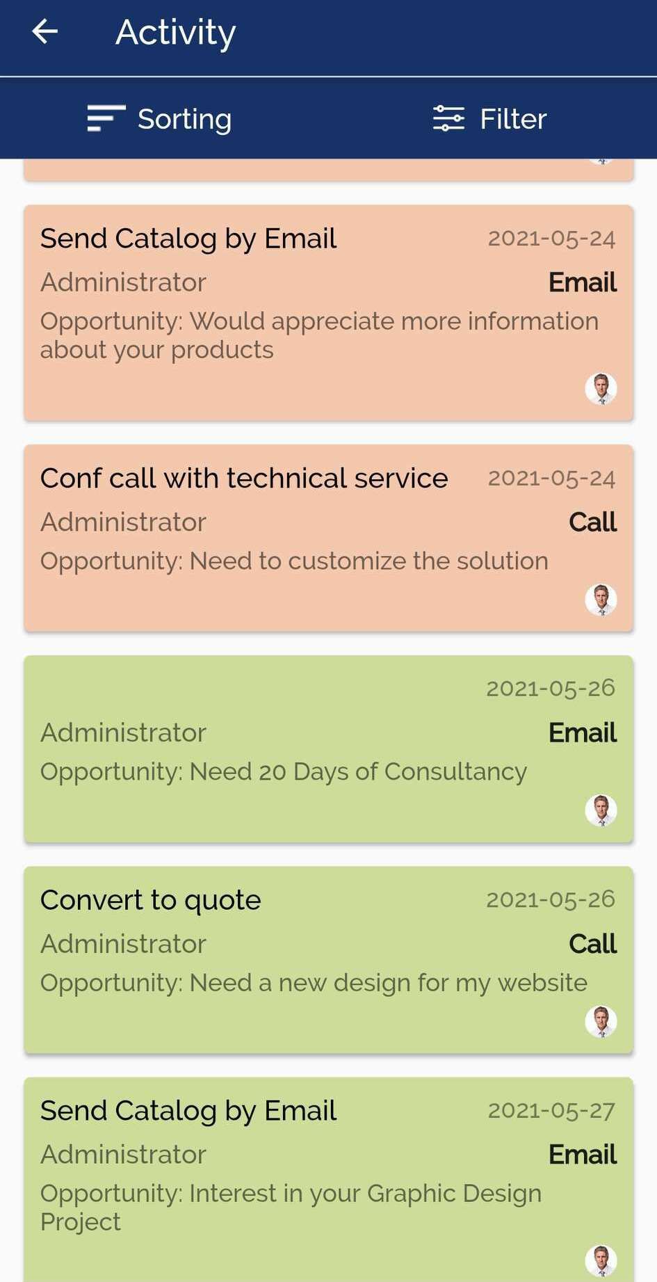 Odoo • Text and Image